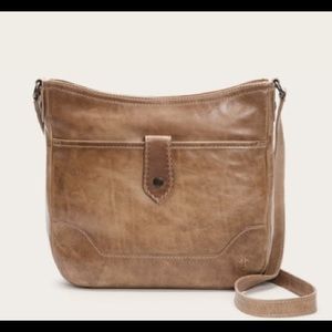Frye Melissa Button Crossbody Bag - Beige